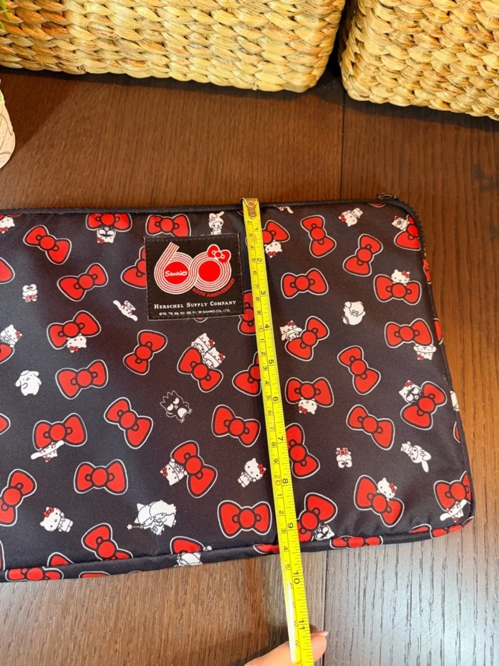 Herschel Supply Co Limited Edition Hello Kitty Sanrio 60th Anniv Padded Sleeve